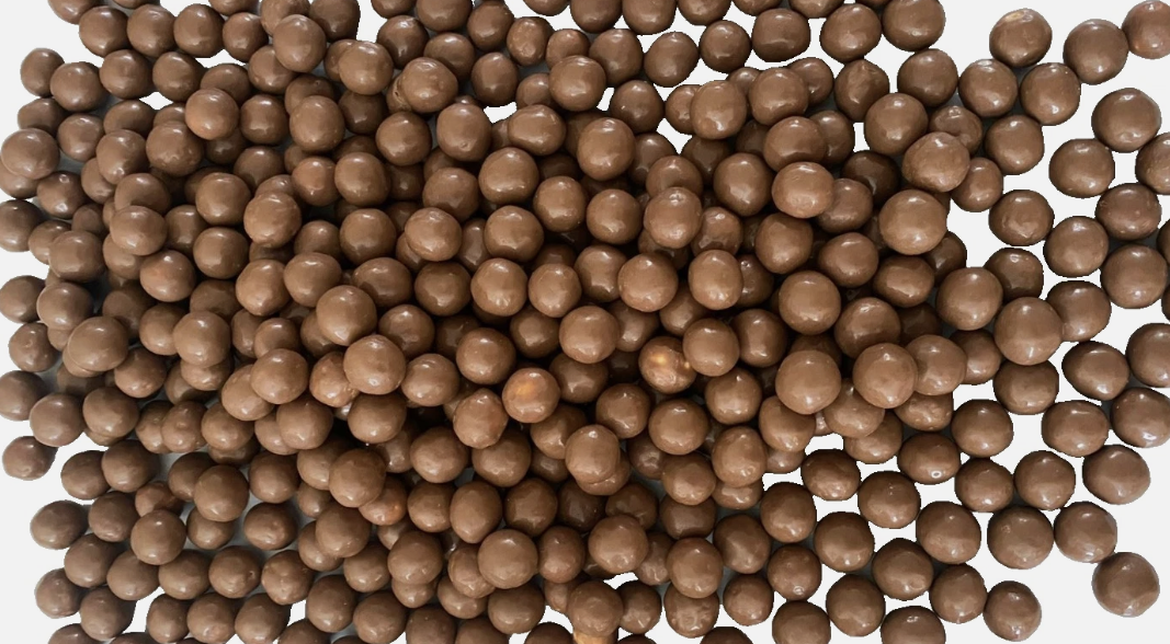 Small round chocolates