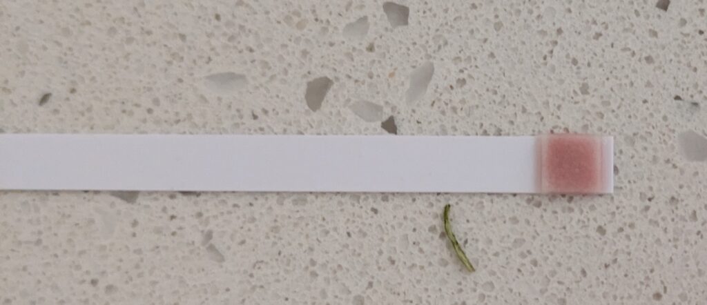 Ketone strip